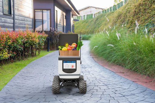 Autonomous delivery vehicle